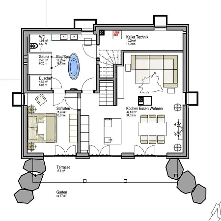 Bergliebe Seefeld Private Sauna&garten *